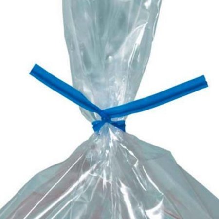 BOX PACKAGING Plastic Twist Ties, 7"L x 5/32"W, Blue, 2000/Pack PLT7B